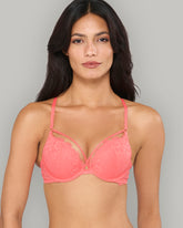 BONDAGE STRAP POWER BRA – LA SENZA MONTREAL COLLECTION RED / 34B